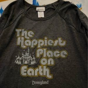Disneyland Large gray lightweight sweatshirt